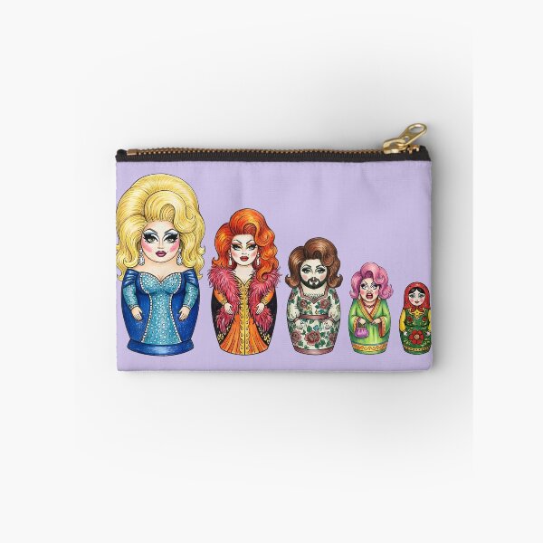 Item preview, Campy Drag Queen Matryoshka Dolls Queer Russian Nesting designed and sold by TackyTime.