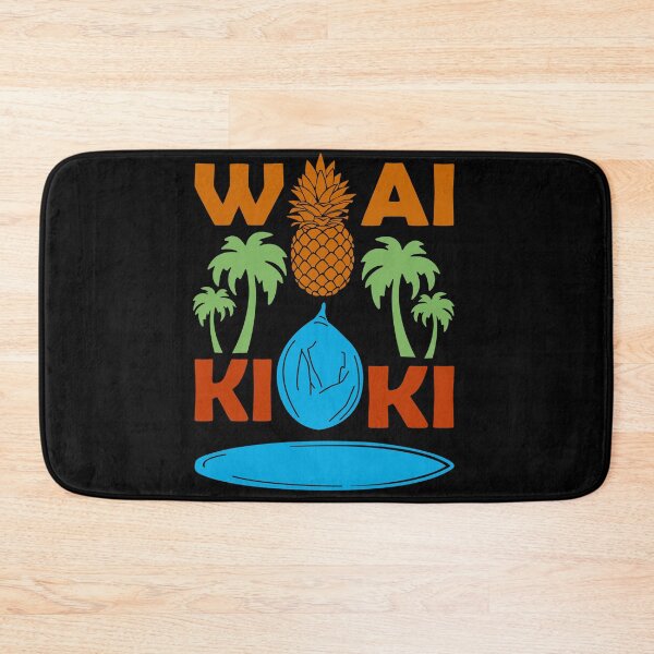 Item preview, Waikiki Hawaii Souvenir Surfing Coconut Honolulu designed and sold by DSWShirts.