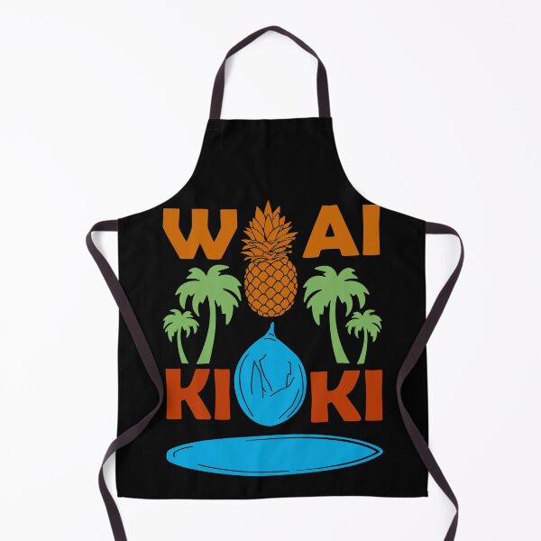 Item preview, Waikiki Hawaii Souvenir Surfing Coconut Honolulu designed and sold by DSWShirts.