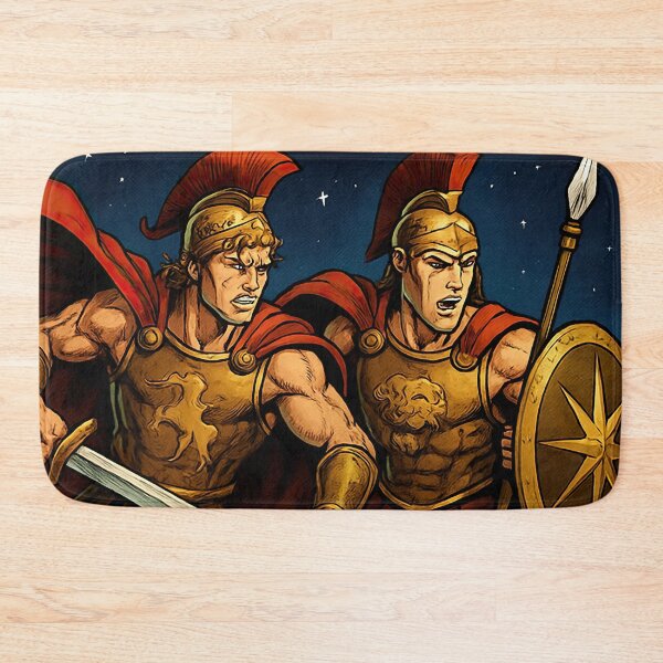 Item preview, Castor and Pollux, Greek mythology | Comics stylCartoone -  designed and sold by ComicsFactory.