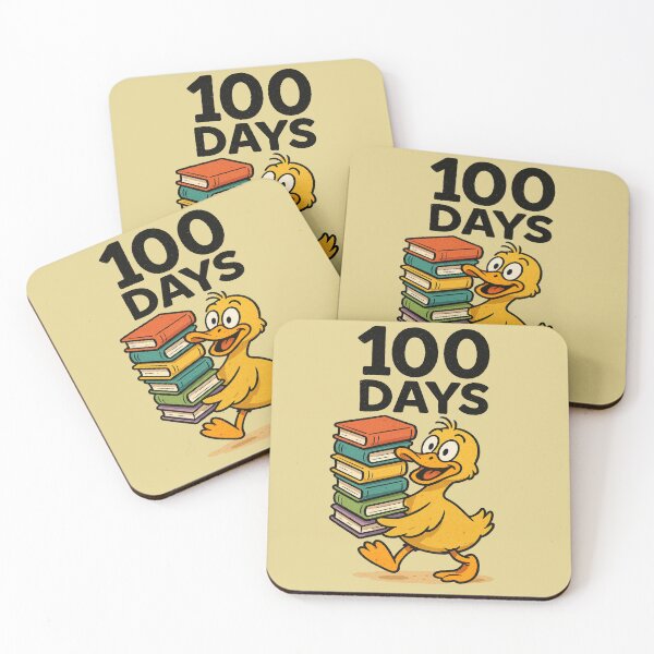 Item preview, Copy of 100 days funny duck typography vector art designed and sold by  Mudikeys.