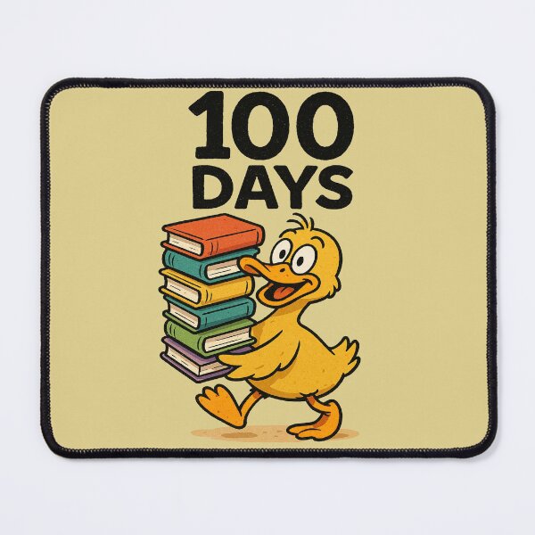 Item preview, Copy of 100 days funny duck typography vector art designed and sold by  Mudikeys.