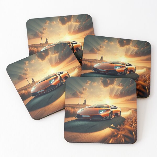 Item preview, lamborghini murcielago enjoying the golden hour designed and sold by Todd1983.