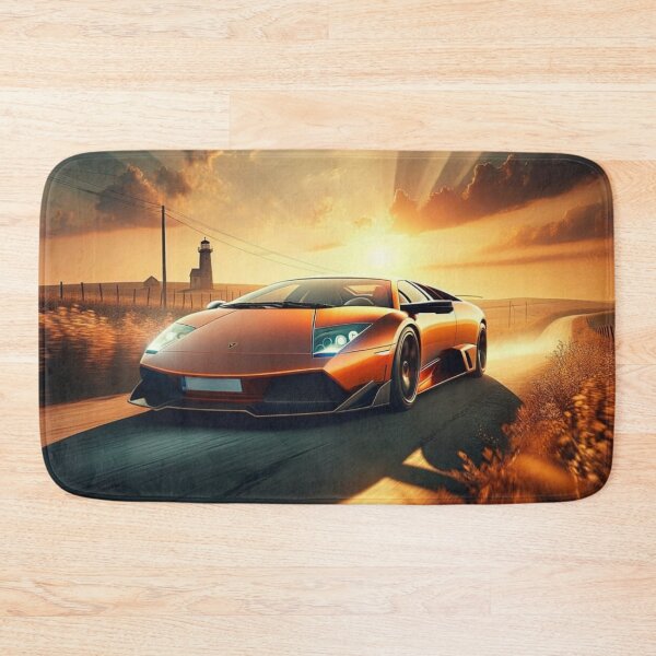 Item preview, lamborghini murcielago enjoying the golden hour designed and sold by Todd1983.