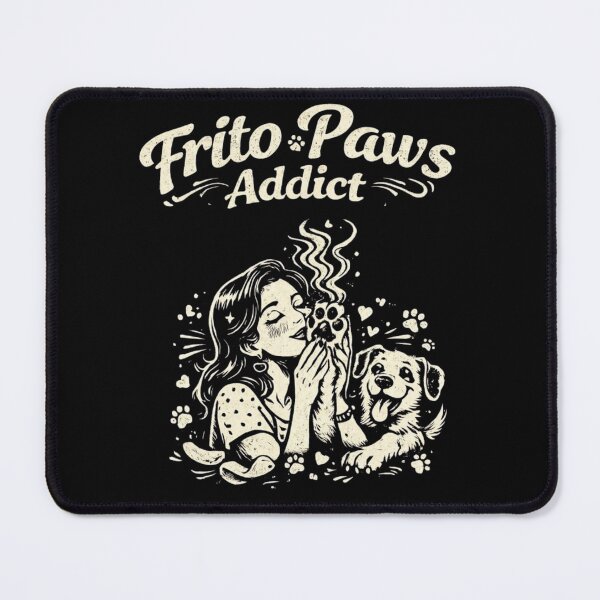 Item preview, Frito Paws Addict – Funny Dog Paw Smell Humor Illustration designed and sold by RollFuzzy.