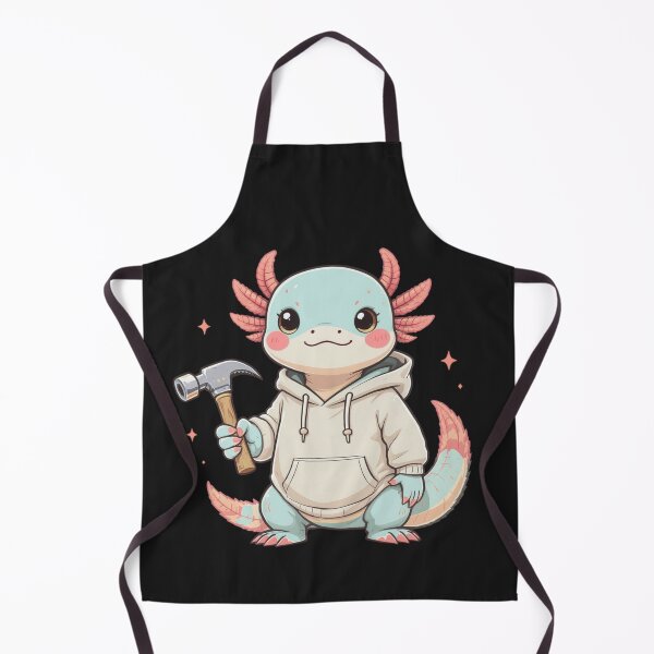 Item preview, DIY Axolotl – Home Decor & Creative Fixer Illustration designed and sold by ColorSplash123.