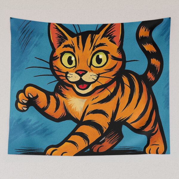 Item preview, Cat | Comics stylCartoone -  designed and sold by ComicsFactory.