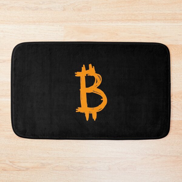 Item preview, Bitcoin Icon Doodle Orange designed and sold by CyberRex.