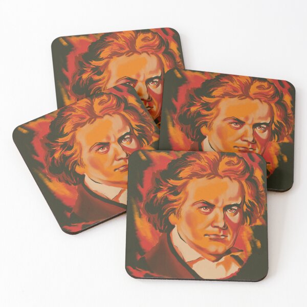 Item preview, Beethoven Fire Palette Apassionata Portrait  designed and sold by Stable-Camp-Rd.