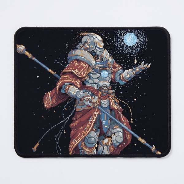 Item preview, Space Knight Pixel Art designed and sold by Kaos-Bit.