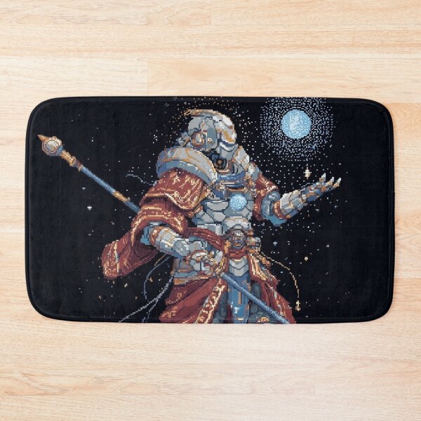 Item preview, Space Knight Pixel Art designed and sold by Kaos-Bit.