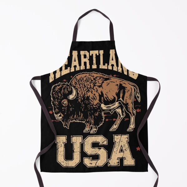 Item preview, Heartland USA, AMERICAN BISON Retro designed and sold by PamLeeDesign.