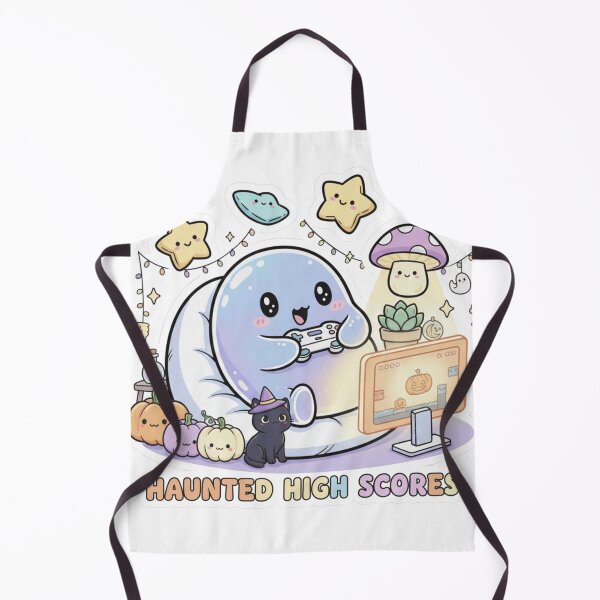 Item preview, Cute Ghost Gamer designed and sold by Meryem Mamouni.