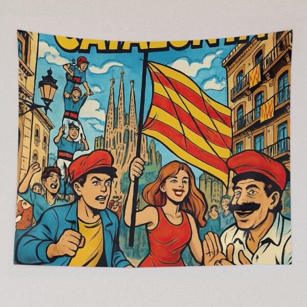 Item preview, Catalunya  | Comics stylCartoone -  designed and sold by ComicsFactory.