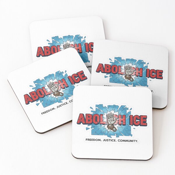Item preview, Abolish ICE – Freedom Justice Community Protest Sticker | Human Rights Activism Art designed and sold by Gurjeetpixelart.