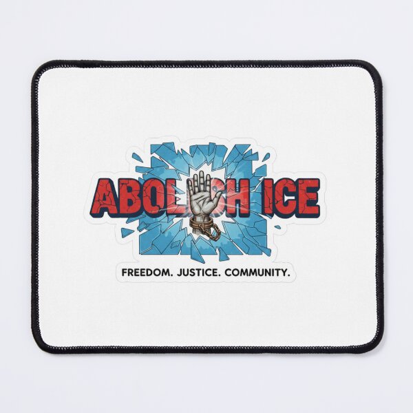 Item preview, Abolish ICE – Freedom Justice Community Protest Sticker | Human Rights Activism Art designed and sold by Gurjeetpixelart.