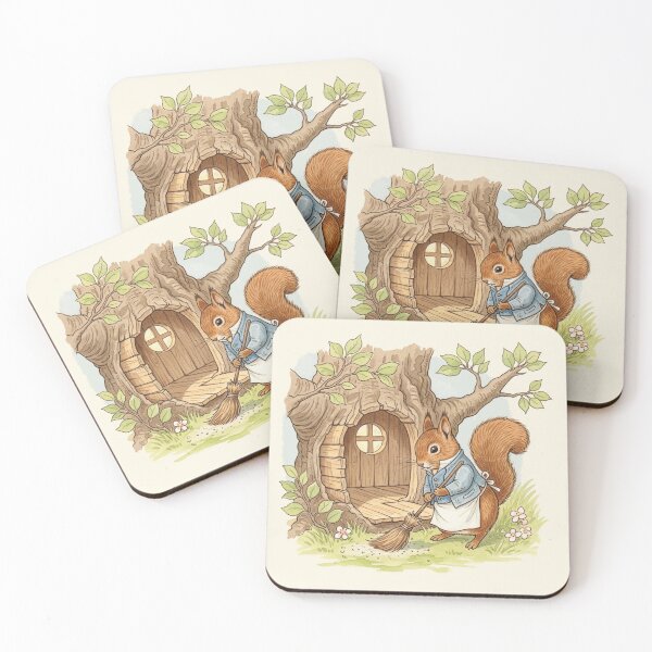 Item preview, The Industrious Squirrel - Tidying the Treehouse designed and sold by Pasteltone.