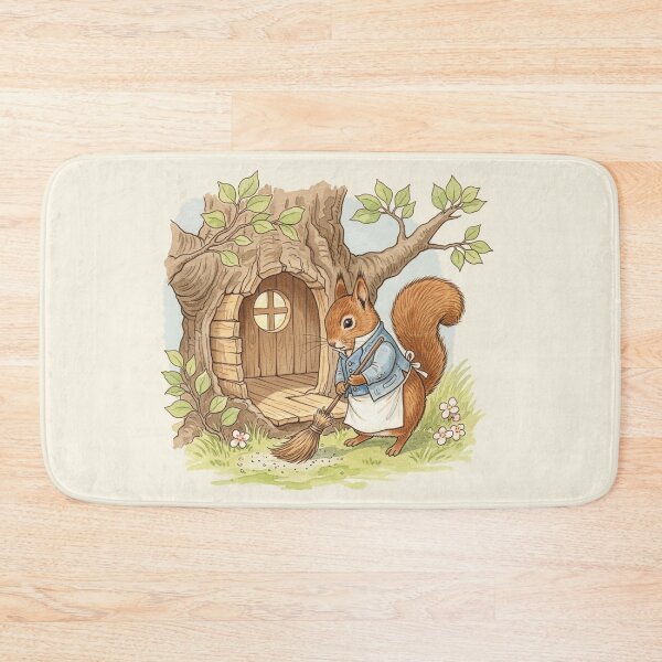 Item preview, The Industrious Squirrel - Tidying the Treehouse designed and sold by Pasteltone.