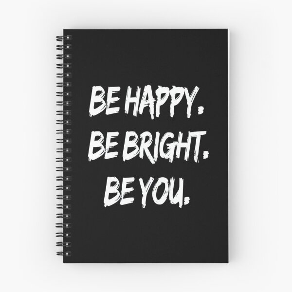 Item preview, Be Happy Be Bright Be You – Bold Motivational Quote Poster for Positivity, Self-Love & Empowerment designed and sold by Bright Nest Studio.