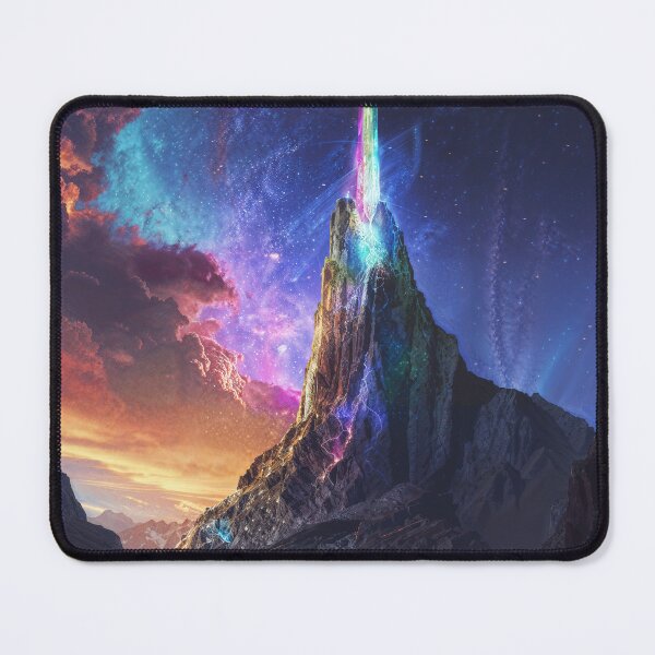 Item preview, Crystalline Cosmic Spire Artwork designed and sold by QuantumDrift.