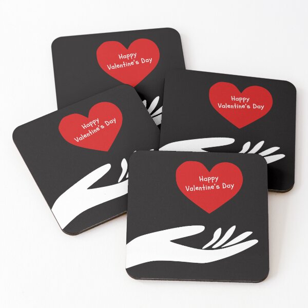 Item preview, Happy Valentine’s day Heart Above The Hand. designed and sold by Dinasshop.