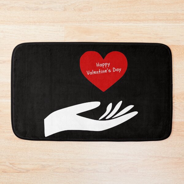 Item preview, Happy Valentine’s day Heart Above The Hand. designed and sold by Dinasshop.