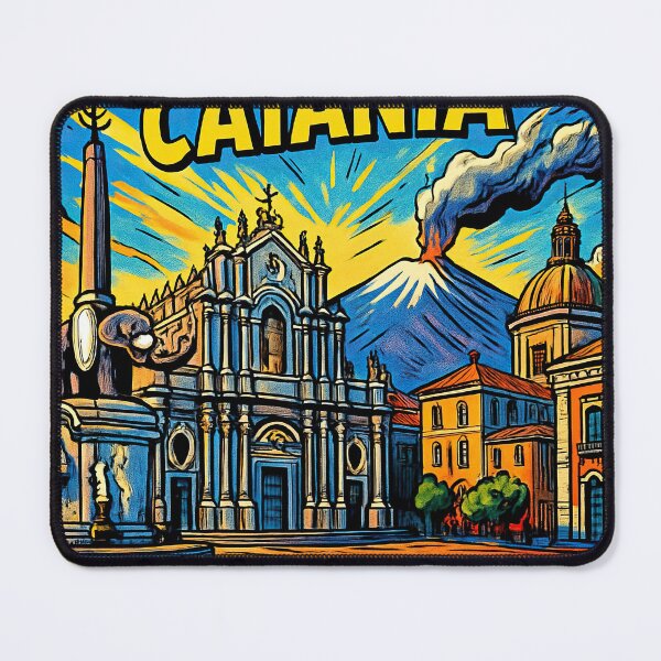 Item preview, catania, city | Comics stylCartoone - designed and sold by ComicsFactory.