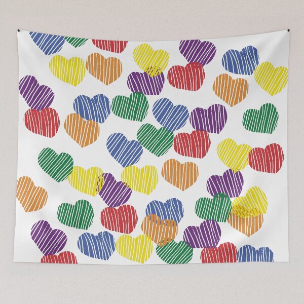 Item preview, Valentines Day Floating Hearts designed and sold by ellenhenry.
