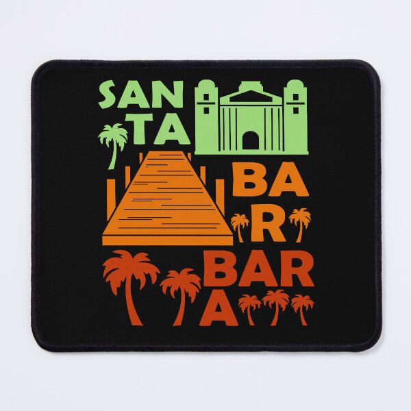 Item preview, Santa Barbara California Souvenir Men Santa Barbara designed and sold by DSWShirts.