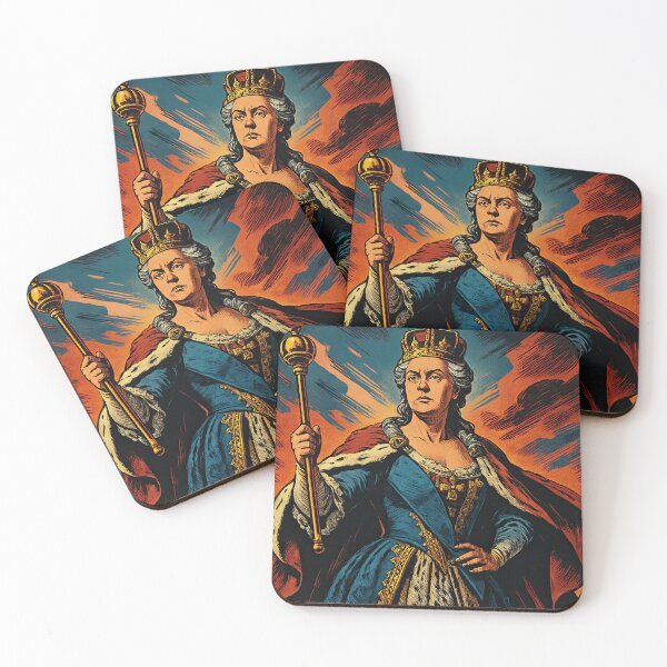 Item preview, Catherine the Great, leader | Comics stylCartoone -  designed and sold by ComicsFactory.