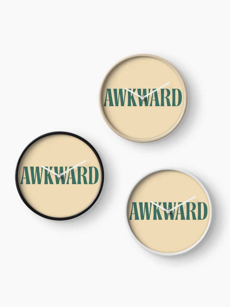 Thumbnail 3 of 4, Clock, Awkward designed and sold by SpilloDesign.