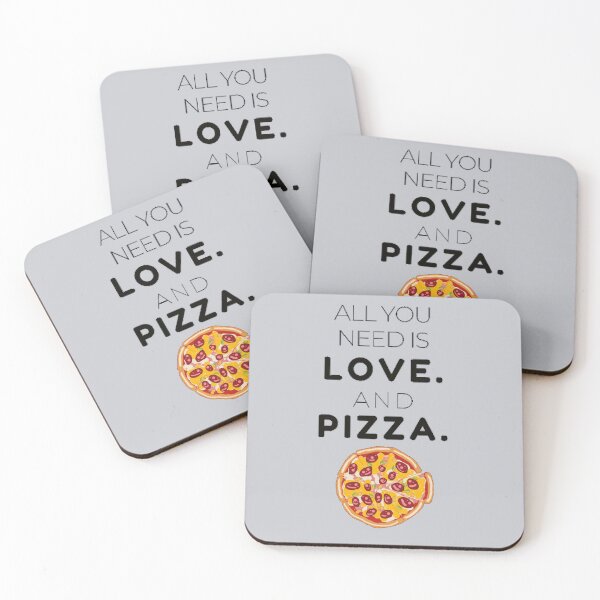 Item preview, All you need is and love and pizza designed and sold by TonsPOD.
