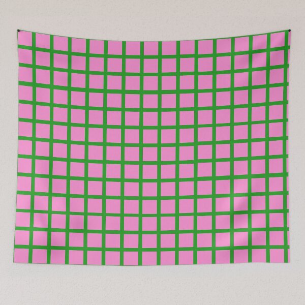 Item preview, Candy Pink Checker Grid Pattern designed and sold by StarPicks.