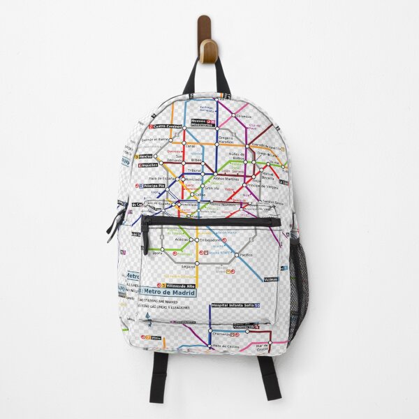 Item preview, MADRID METRO MAP designed and sold by KALEIDOSCOPE UK.