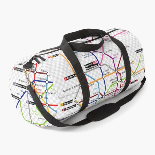 Item preview, MADRID METRO MAP designed and sold by KALEIDOSCOPE UK.