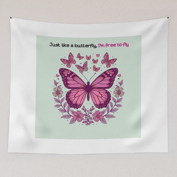 Item preview, Free to Fly Butterfly Bloom designed and sold by StarPicks.