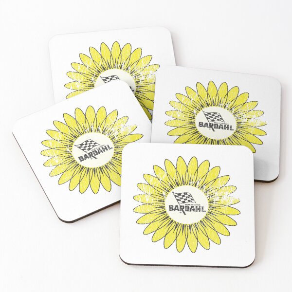 Item preview, Vintage 1960s-70s World Famous Bardahl flower emblem - aged, race worn print designed and sold by retropetrol.