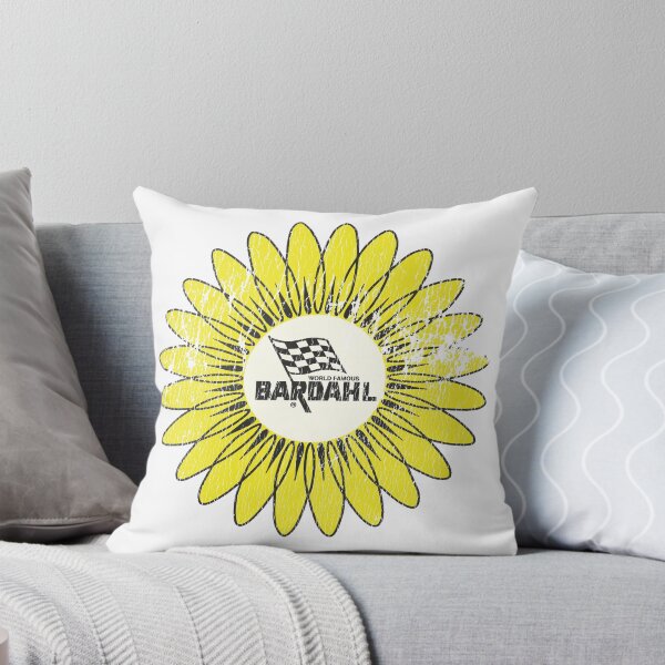 Item preview, Vintage 1960s-70s World Famous Bardahl flower emblem - aged, race worn print designed and sold by retropetrol.