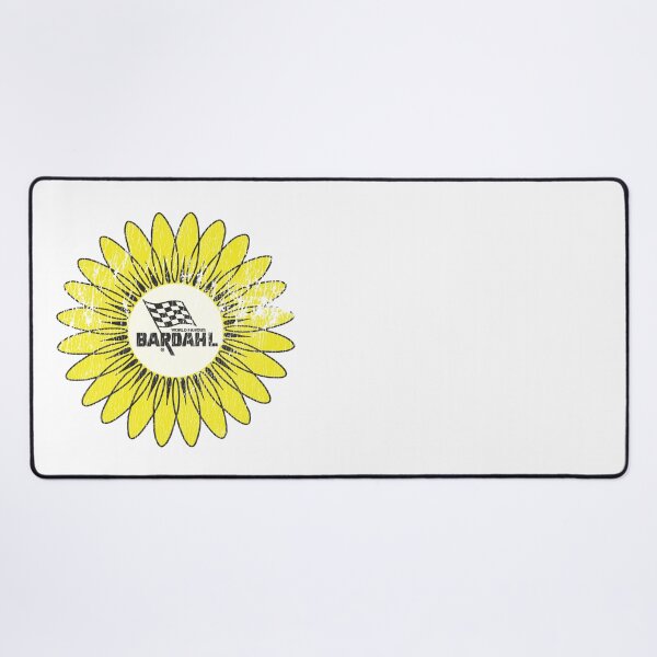 Item preview, Vintage 1960s-70s World Famous Bardahl flower emblem - aged, race worn print designed and sold by retropetrol.