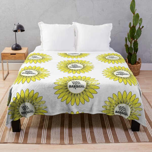 Item preview, Vintage 1960s-70s World Famous Bardahl flower emblem - aged, race worn print designed and sold by retropetrol.
