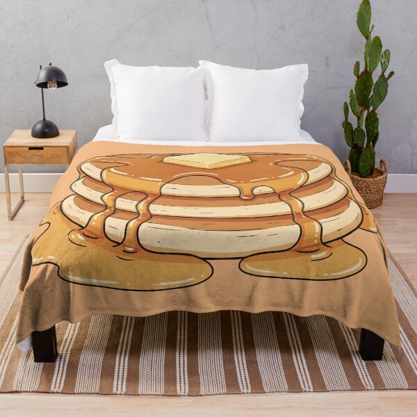 Item preview, Golden Syrup Pancakes - Fluffy Buttery Stack designed and sold by cozy corner co. .