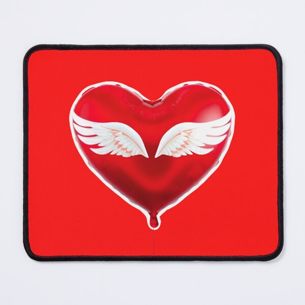 Item preview, Inflatable baloon heart vivid red valentines designed and sold by AhArtMe.