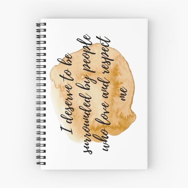 Item preview, I deserve to be surrounded by people who love and respect me - Positive Affirmations [ 2021 - Collection ] designed and sold by elmsstudios.