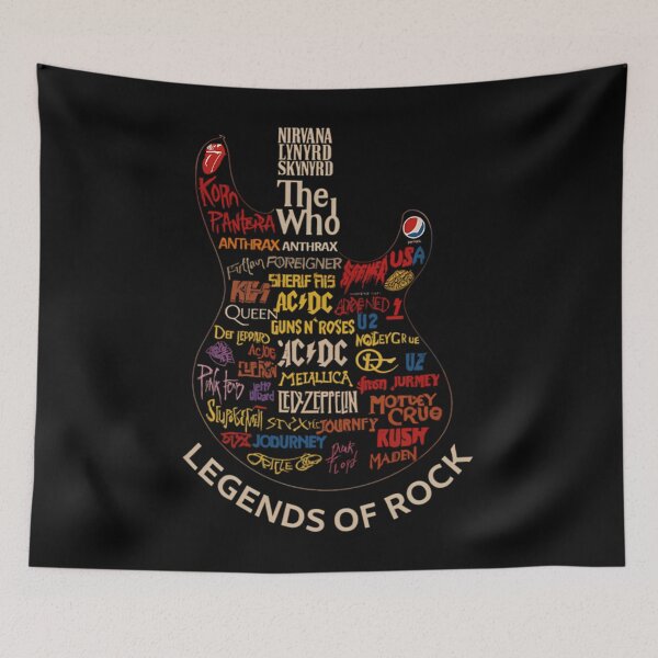 Item preview, Rock Legends Unisex Graphic Music Lover Band Rock Style Festival Attire Casual Wear designed and sold by DeseraeFreeny81.