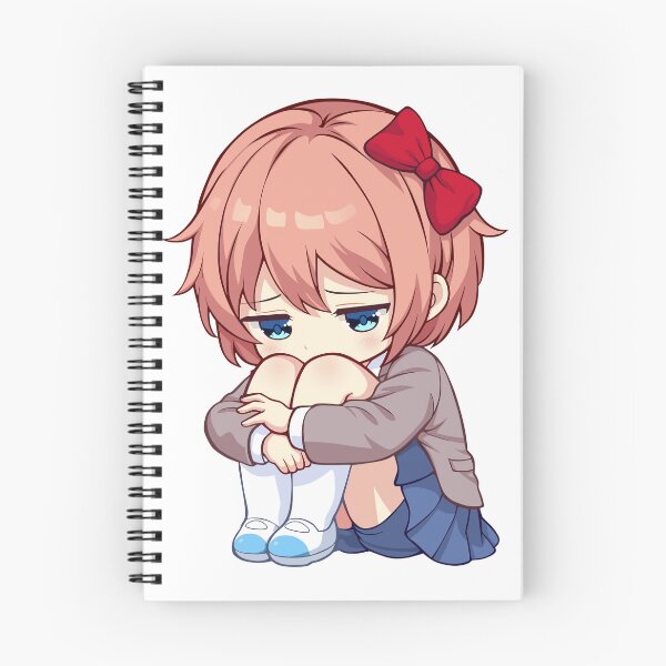 Item preview, Sayori Chibi Girl designed and sold by CoinflowerArt.