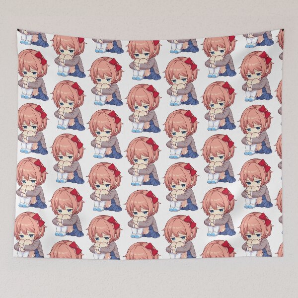 Item preview, Sayori Chibi Girl designed and sold by CoinflowerArt.