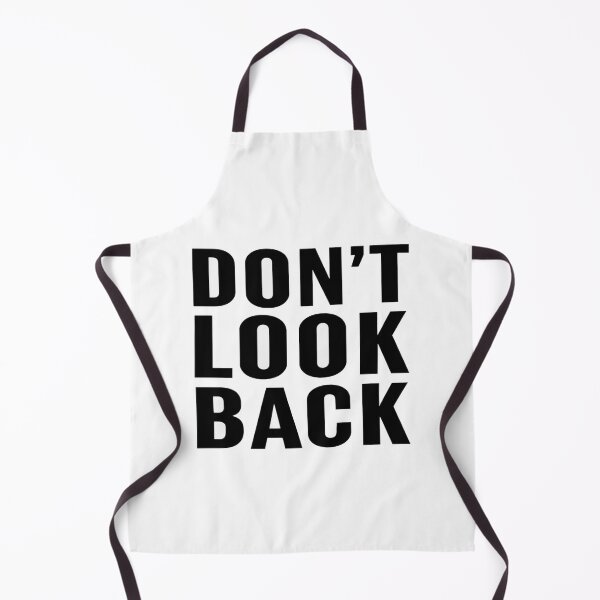 Item preview, Bold "DON'T LOOK BACK" Motivational Typography Poster – Minimalist Wall Art for Focus & Drive designed and sold by Bright Nest Studio.