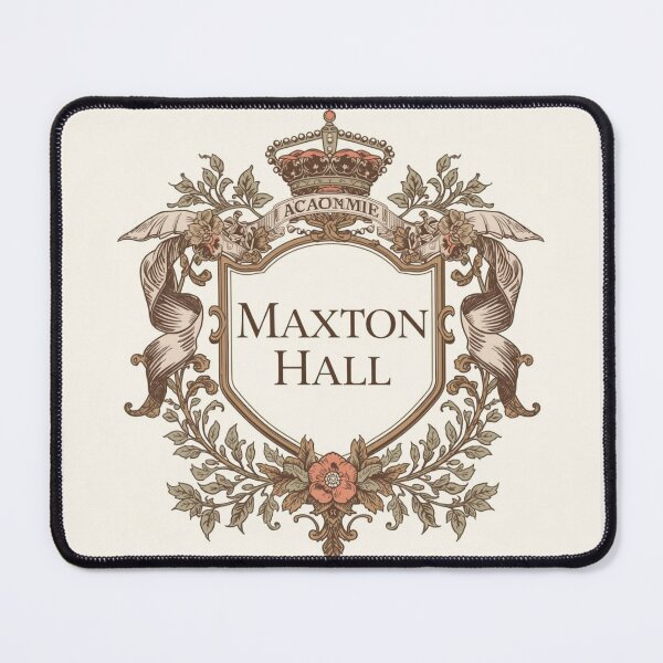 Item preview, Maxton Hall Vintage Crest | Royal Floral Emblem Aesthetic Art designed and sold by glowtrendz.
