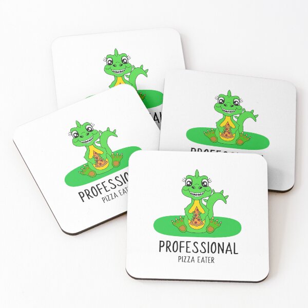Item preview, Green Dinosaur Pizza Lover designed and sold by Sartoris Art.
