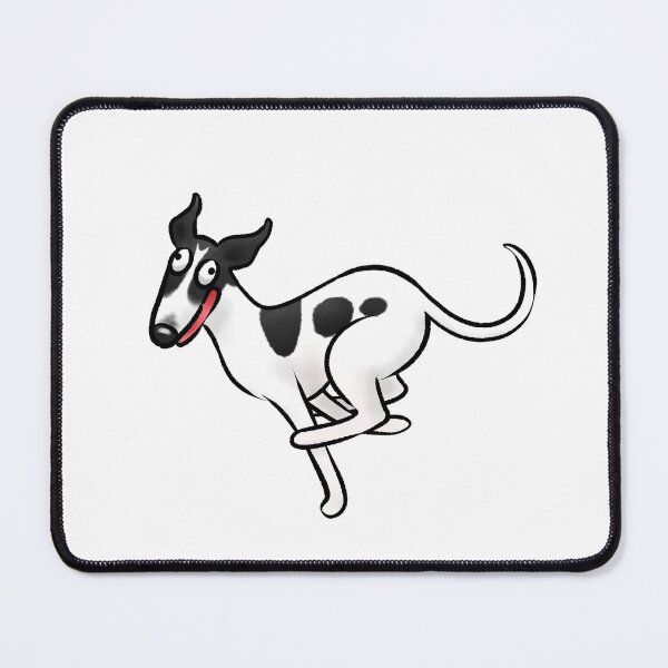Item preview, Zoomies - White and Black Hound designed and sold by Tessa Draws Stoof.